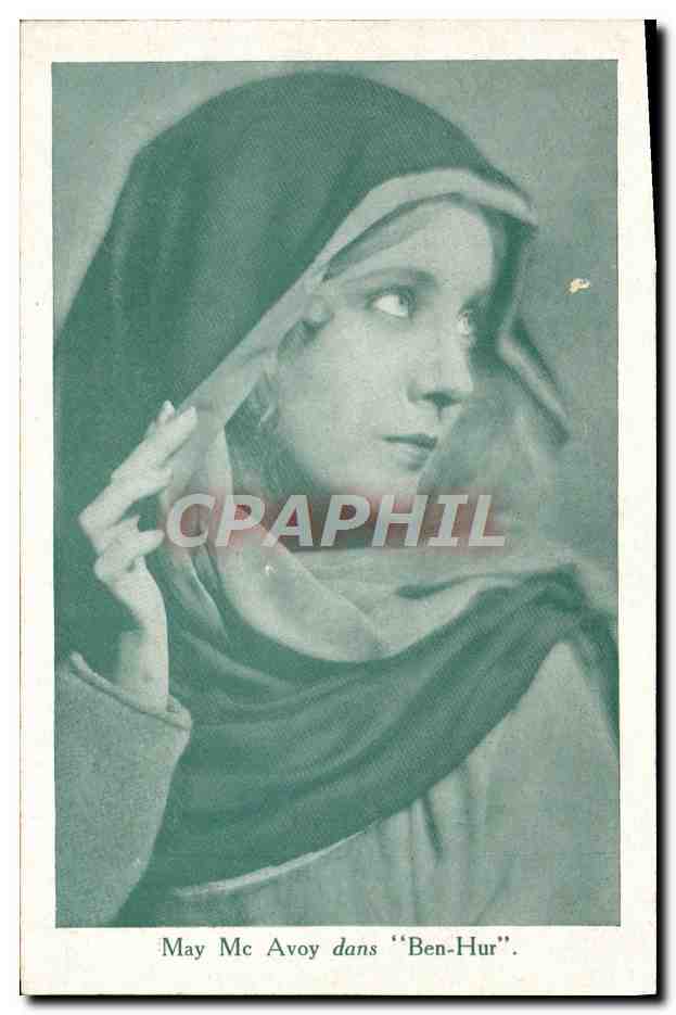 CPA Fantaisie Femme May Mc Avoy dans Ben Hur 