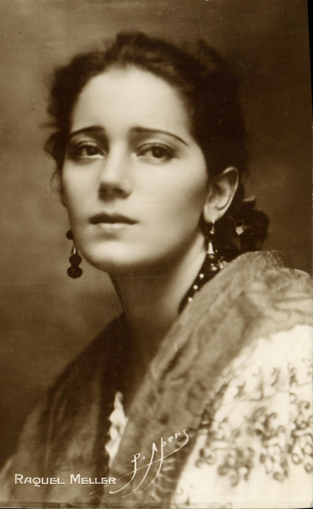 CPA Fantaisie Femme Raquel meller