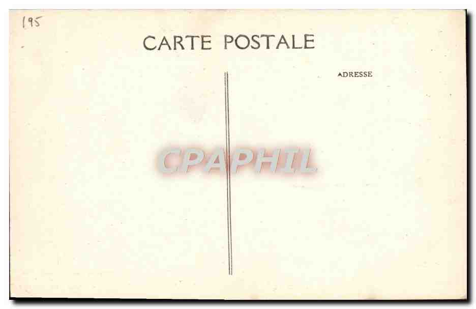 CPA Paris Ecole Sophie Germain Les amphitheatres Les salles de collection — Rückseite