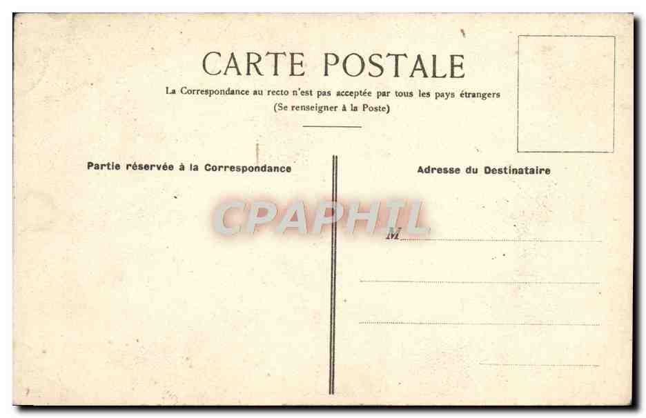 CPA Paris Lycee Victor Hugo et bibliotheque de la ville de Paris Rue de Sevigne  — Rückseite