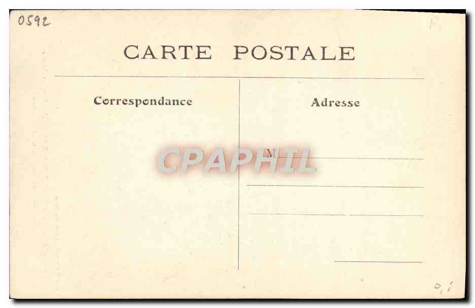 CPA Paris puits de l'ancien hotel Jacques Coiclier Medecin de Louis XI Cour de Rohan  — Rückseite