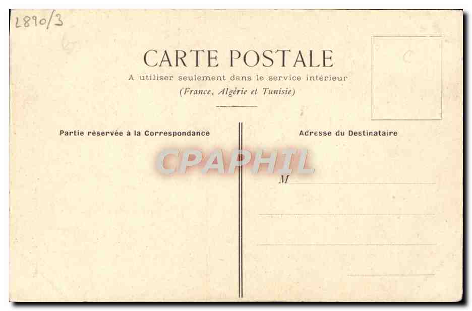 CPA Paris Cour du jardinet  — Rückseite