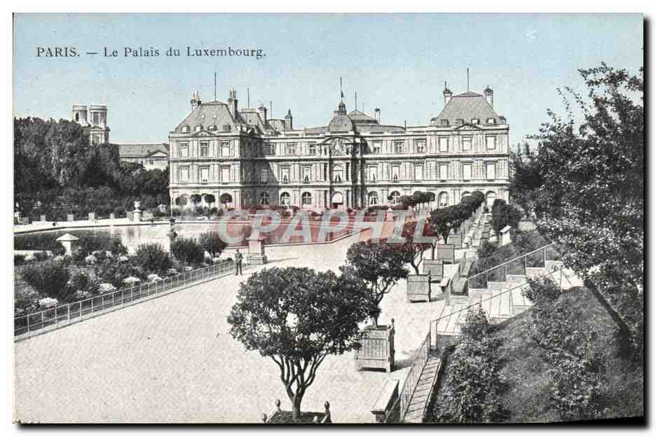 CPA Paris Palais du Luxembourg