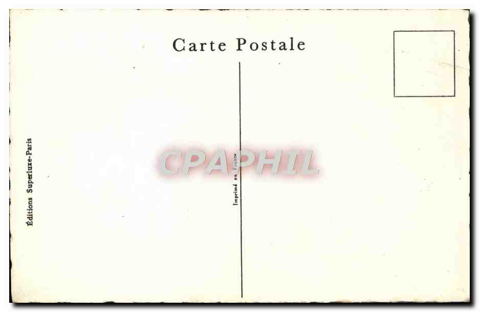 CPA Fantaisie Enfant — Rückseite