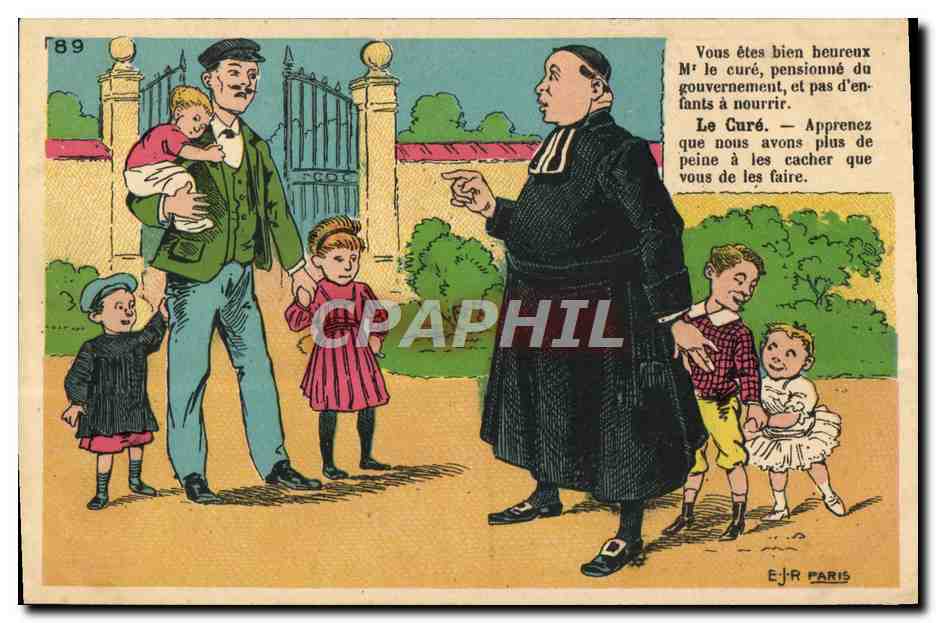CPA Cure Enfants