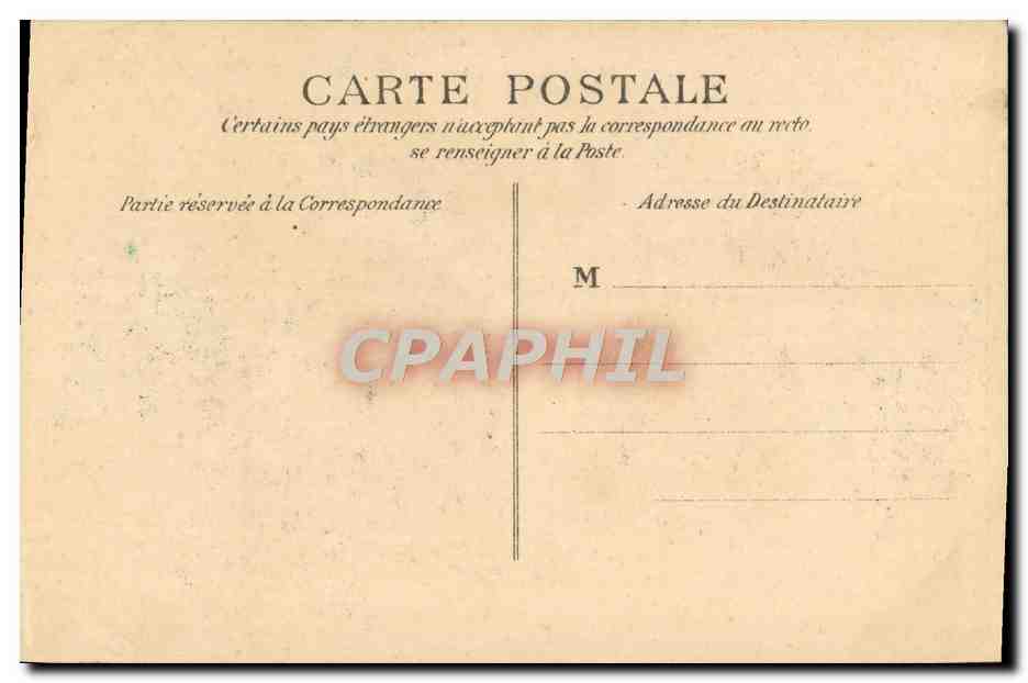 CPA Cure Enfants — Rückseite