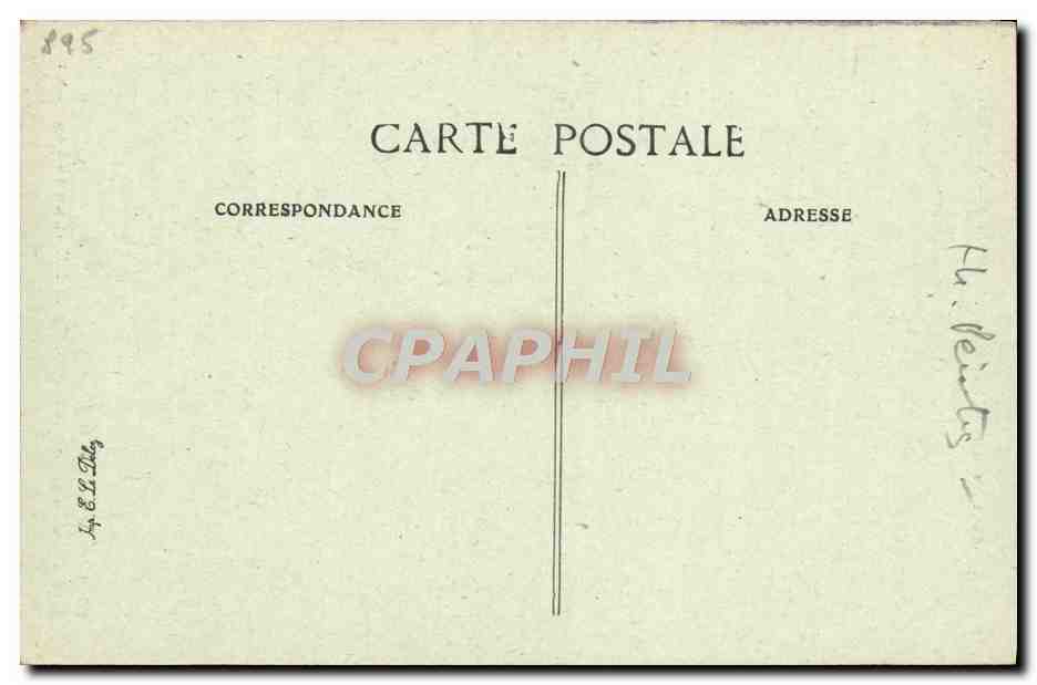CPA Pantheon de la guerre Gorguet Militaria  — Rückseite