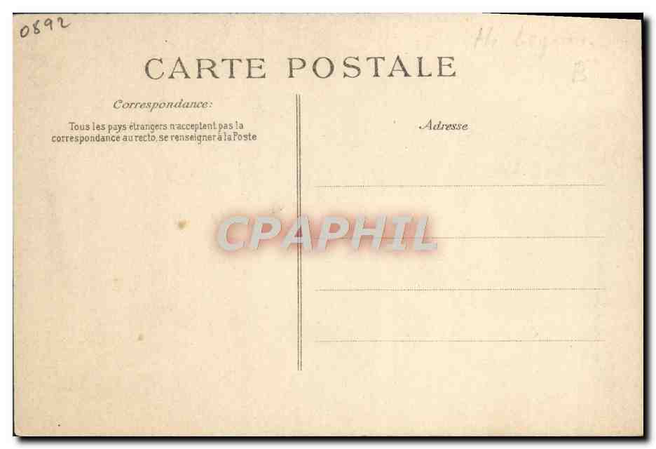 CPA Souvenir de la revue du 14 juillet Le Matin President de la Republique decore les drapeaux des troupes coloniales Mi — Rückseite