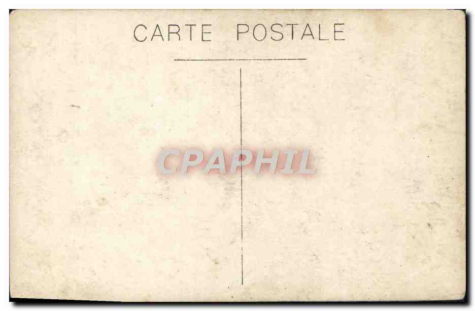 CARTE PHOTO Soldats — Rückseite