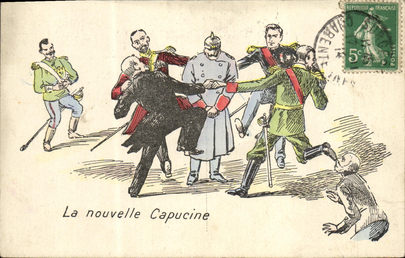 CPA Militaria La nouvelle Capucine 