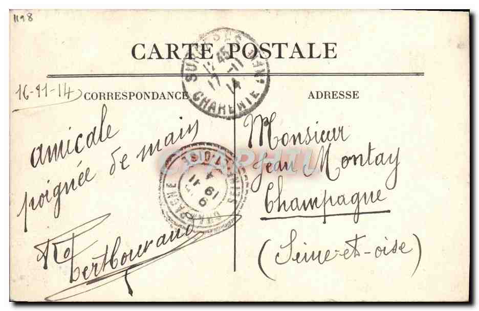 CPA Militaria La nouvelle Capucine  — Rückseite