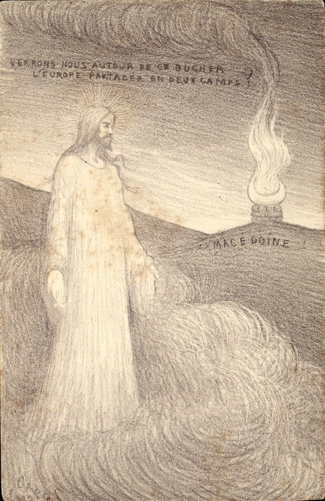 CPA Christ Macedoine 
