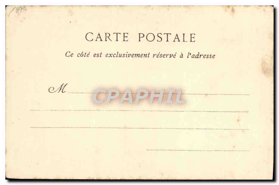 CPA Christ Macedoine  — Rückseite
