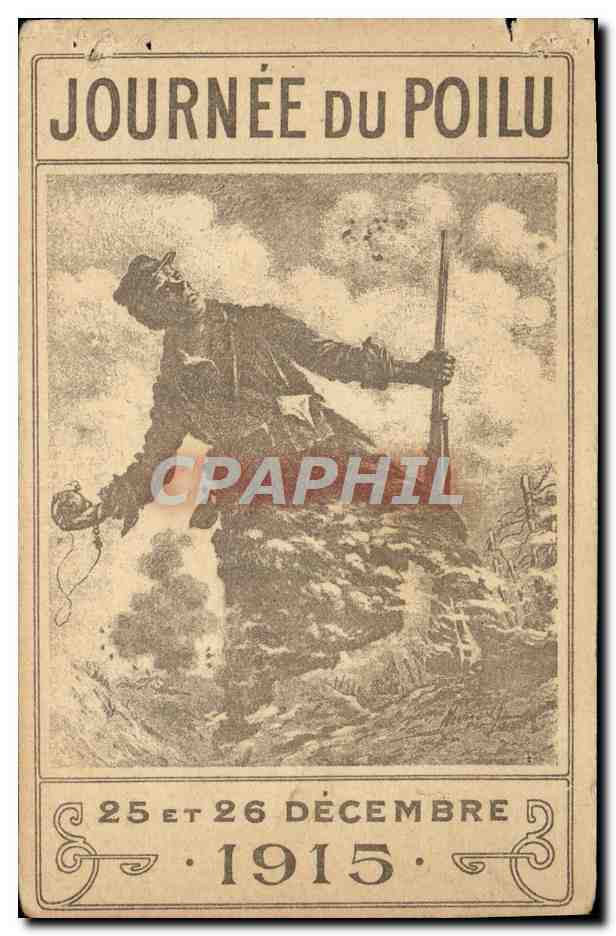 CPA Journee du poilu Decembre 1915