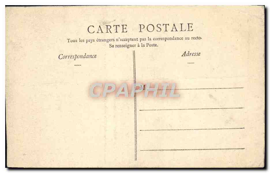 CPA Moet et Chandon Champagne Rincage de bouteilles  — Rückseite
