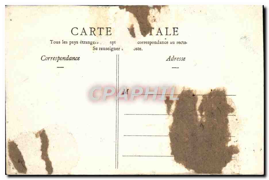 CPA Au pays du Champagne La vigne et le vin Epernay — Rückseite