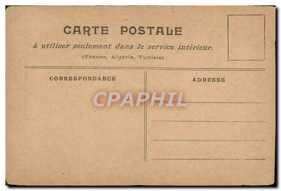CPA La petite fileuse Folklore  — Rückseite