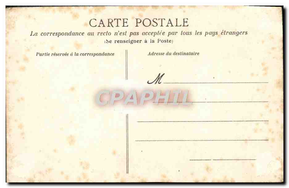 CPA La vie aux champs Les feux de joie Folklore  — Rückseite