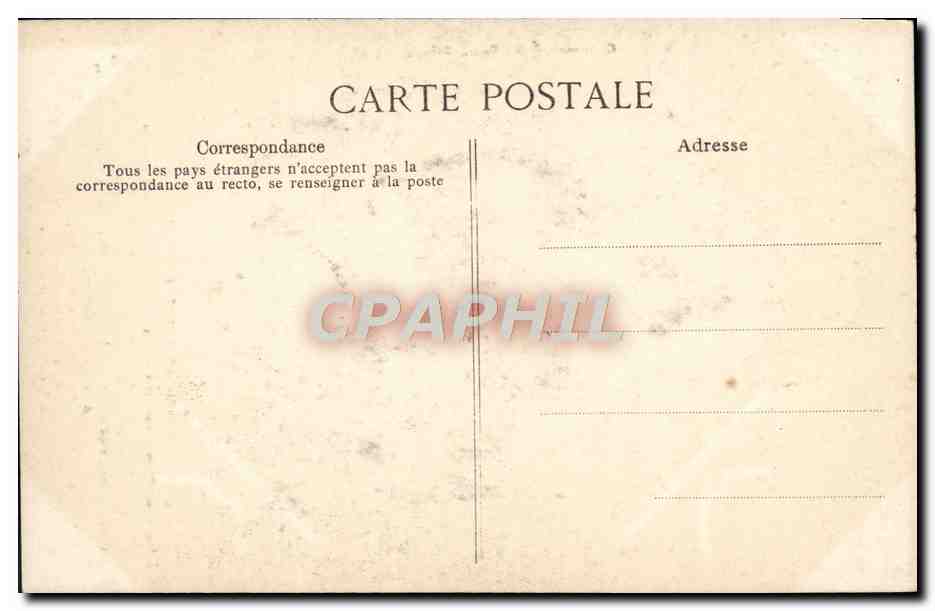 CPA Le gigot D'Aunay Folklore  — Verso