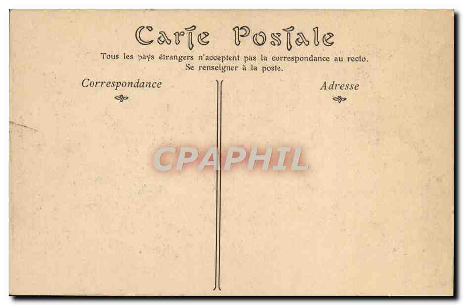CPA Paysanne normande Folklore  — Verso