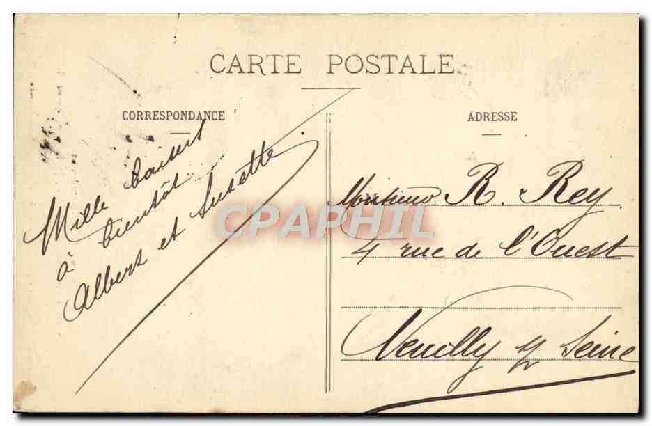 CPA Folklore Ces bons Normands  — Rückseite