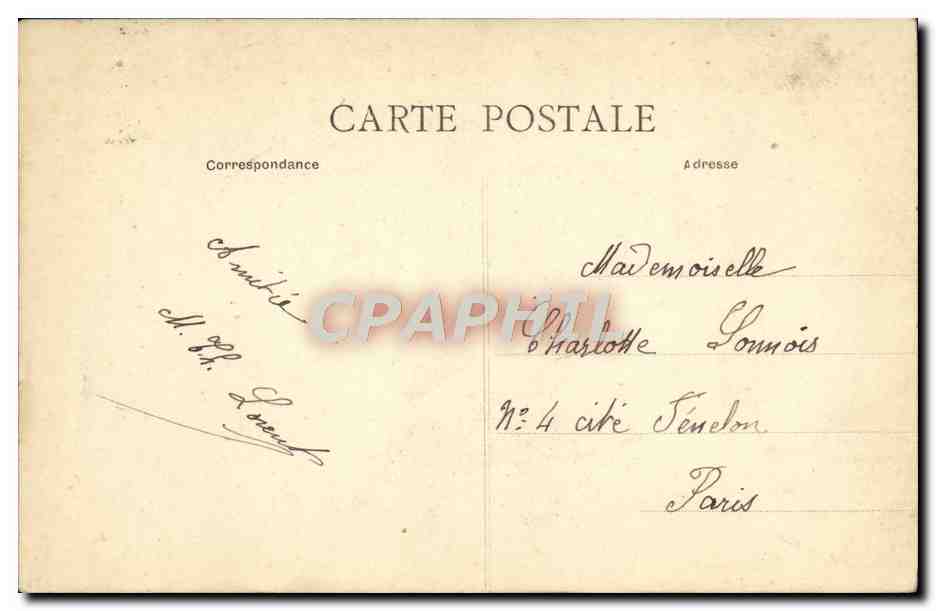 CPA Folklore Mariage villageois La Declaration  — Rückseite