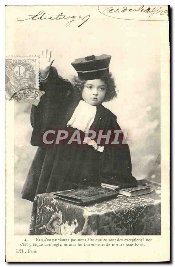 Femme en robe de justice — texte satirique — L'H. Paris, n°4