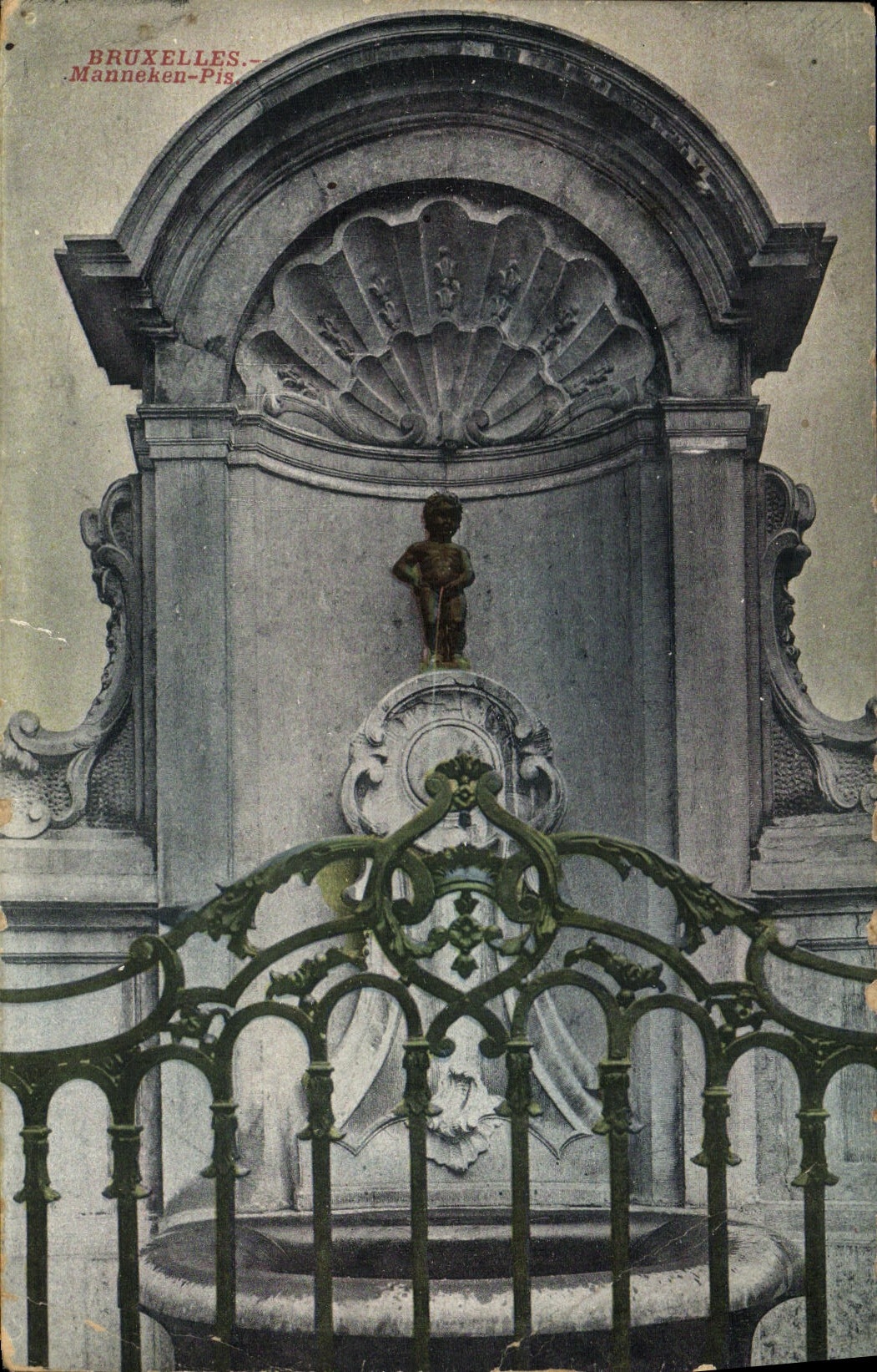 CPA Bruxelles Manneken Pis 