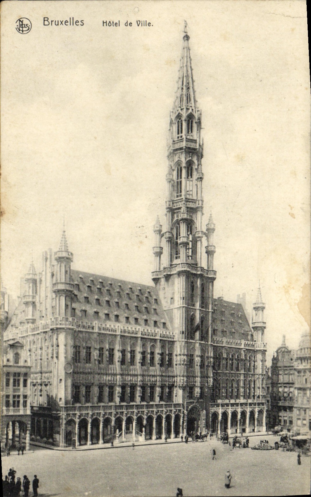 CPA Bruxelles Hotel de ville 