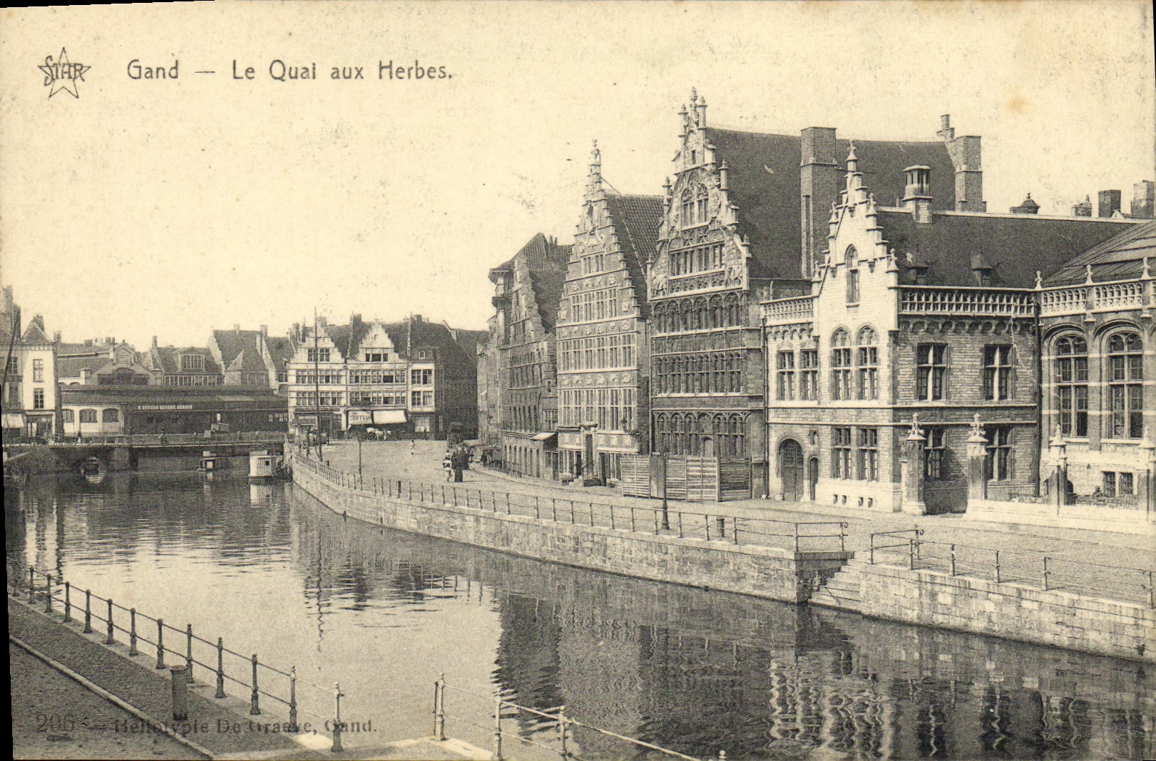 CPA Gand Le Quai aux Herbes