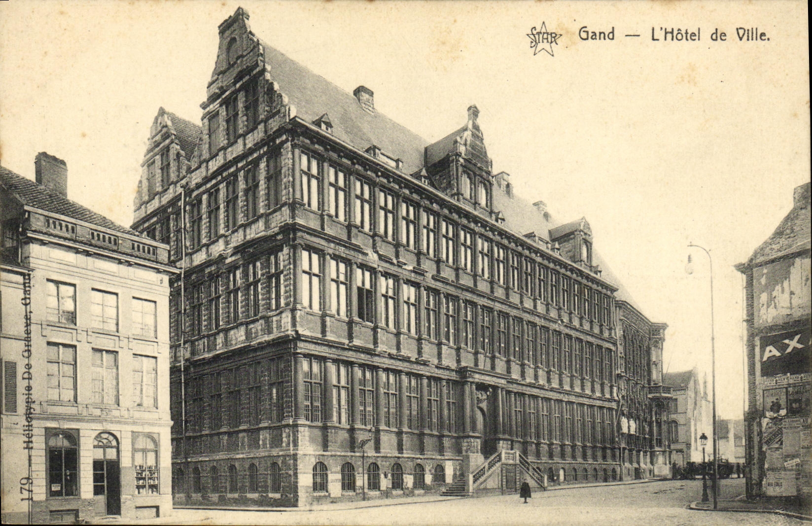 CPA Gand L'Hotel de Ville