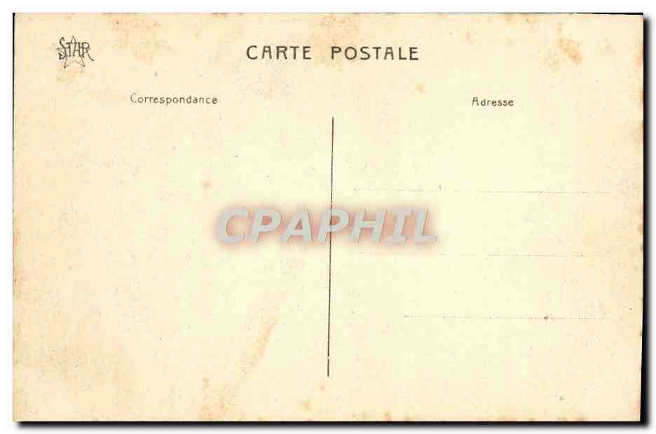 CPA Gand L'Hotel de Ville — Rückseite
