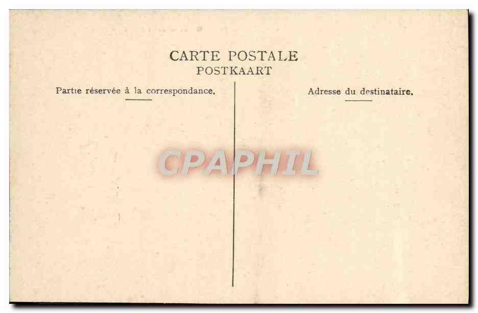 CPA Audenarde Grand Place et Hotel de Ville — Back