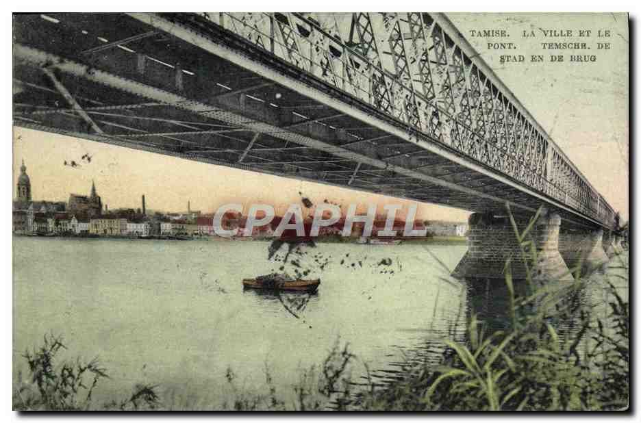 CPA Tamise La Ville Et Le Pont 