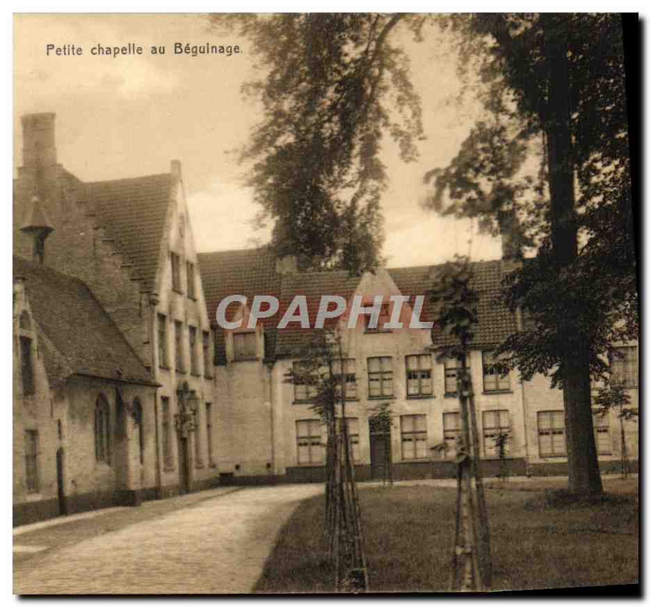 CPA Petite chapelle au Beguinage Bruges 