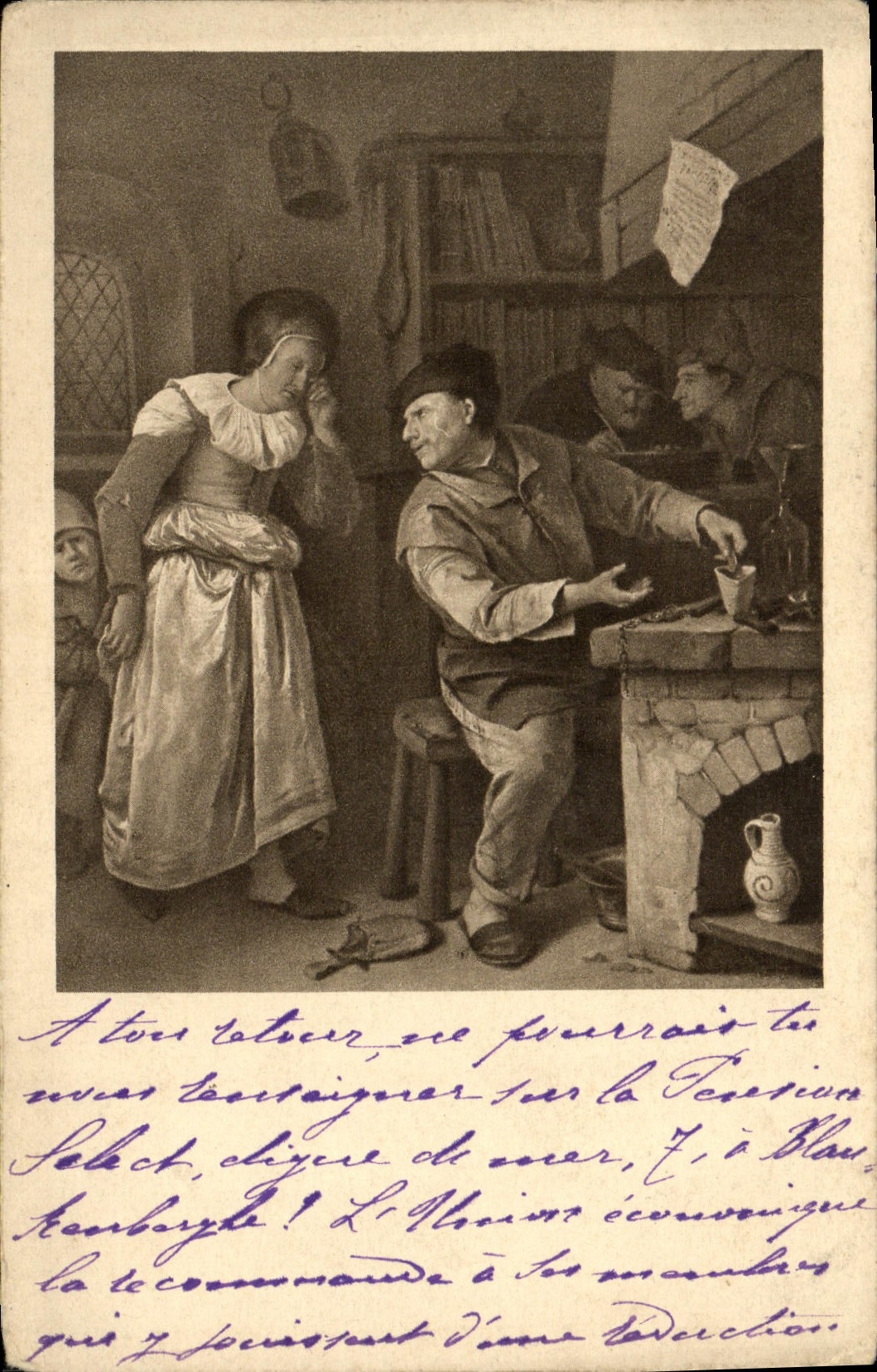 CPA Jan Steen L'alchimiste 