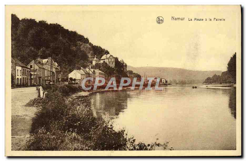 CPA Namur La Meuse a la Pairelle 