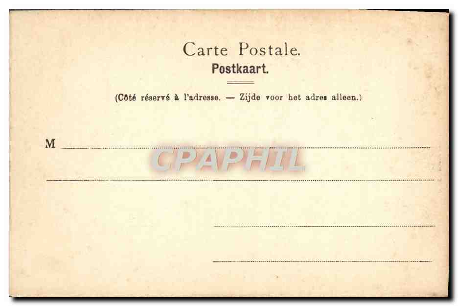 CPA Blankenberghe Vue totale  — Rückseite