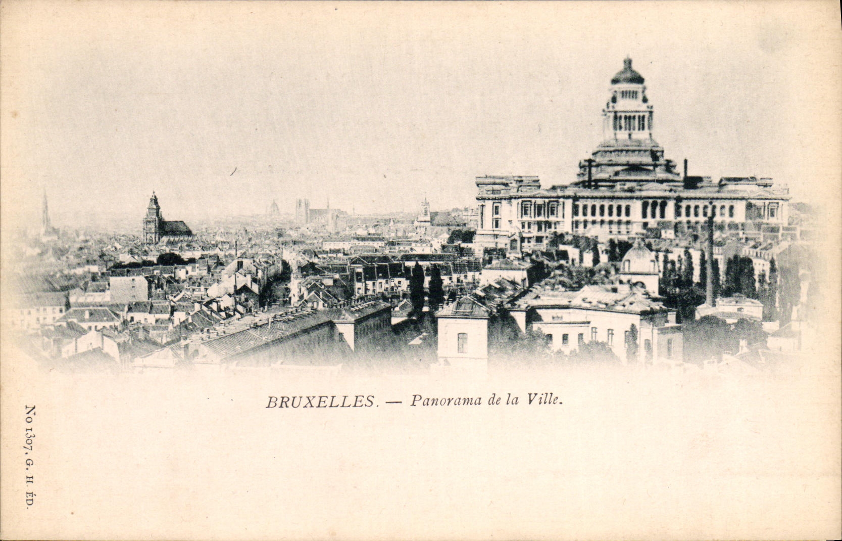 CPA Bruxelles Panorama de la ville 