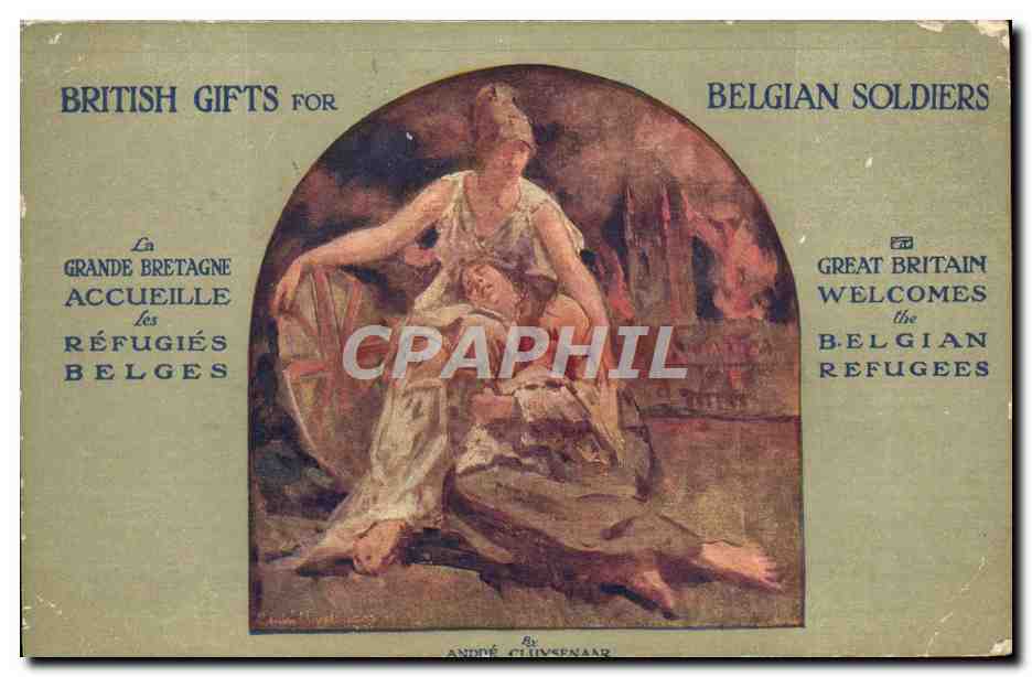 Grande Bretagne accueille les réfugiés belges — André Cluysenaar — The Avenue Press, Londres