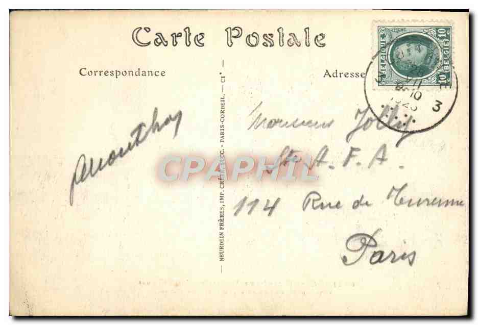 CPA Ostende Hippodrome Wellington Les tribunes Hippisme  — Verso