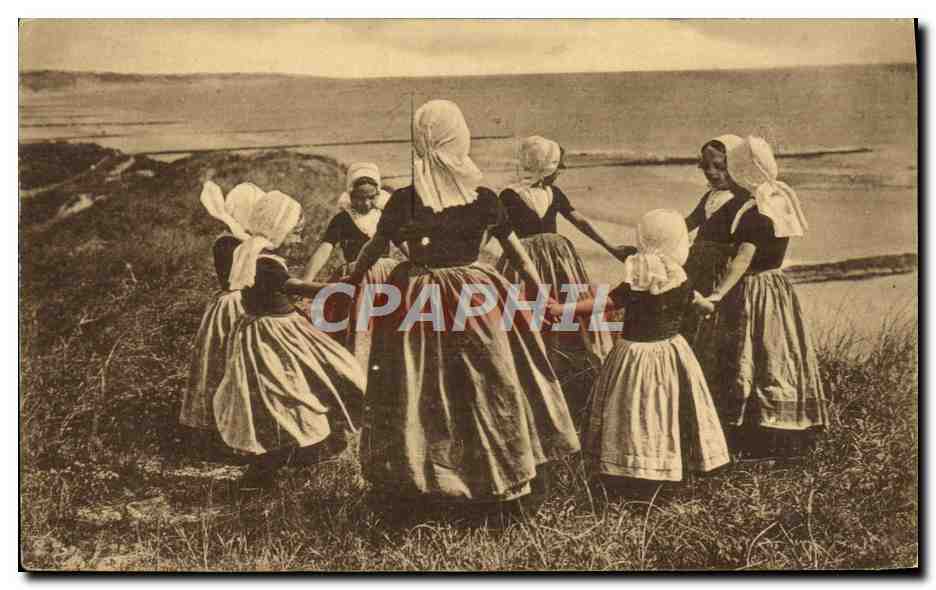 CPA Danses d'enfants Belgique Folklore 