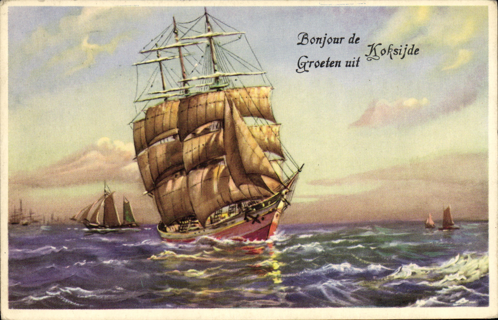 Segelschiff — Koeksijsde — Verlag nicht sichtbar
