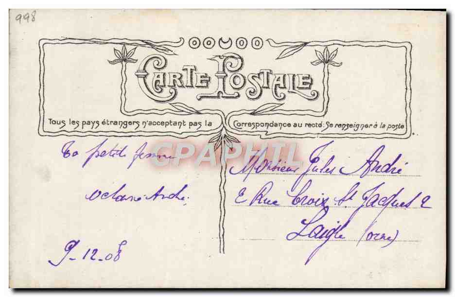 CPA Fantaisie Enfant Napoleon Soldats de plomb — Rückseite