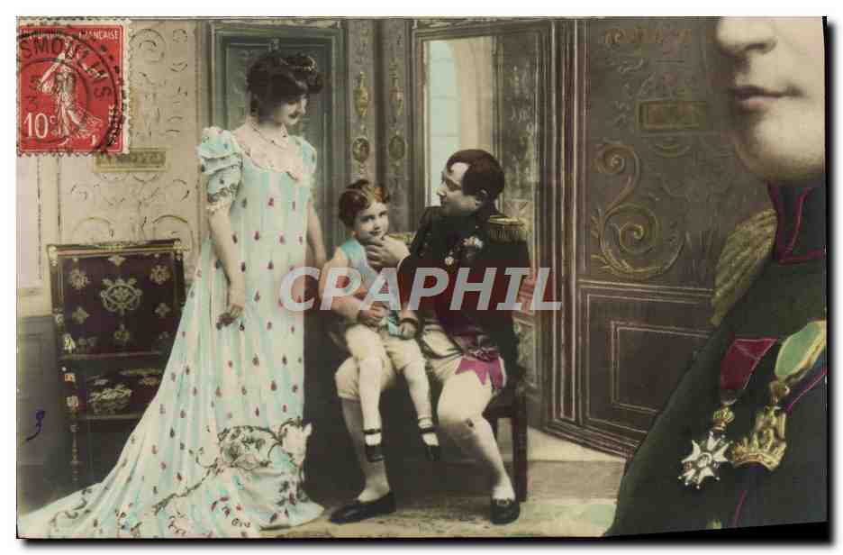 Famille royale — scène intérieure — éditeur non identifié