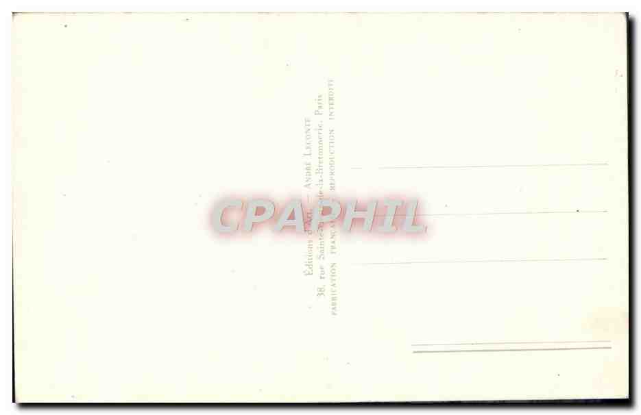 CPA Militaria Armee Francaise Infirmier Croix Rouge — Rückseite