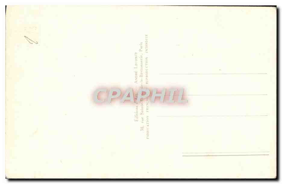 CPA Militaria Armee Francaise Ravitaillement  — Rückseite
