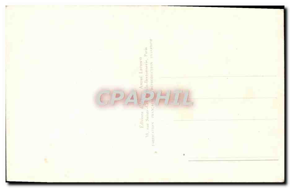 CPA Armee Francaise Militaria Tirailleurs Senegalais Senegal — Rückseite