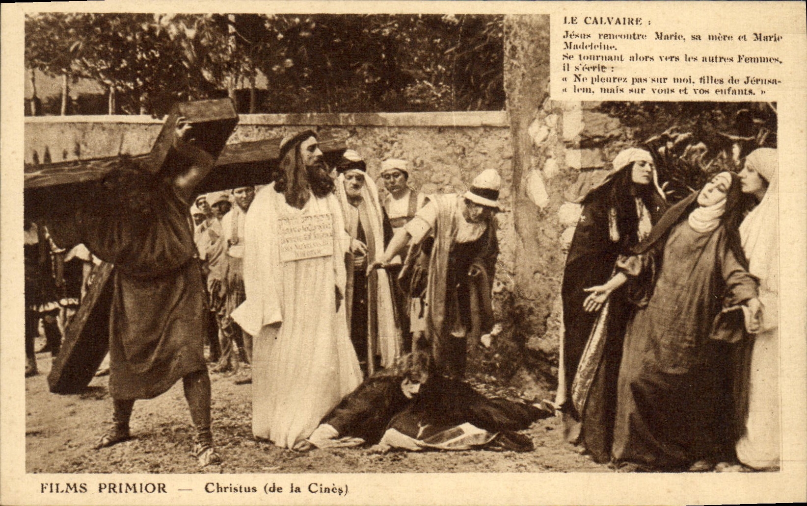 CPA Films Primior Christus de la Cines