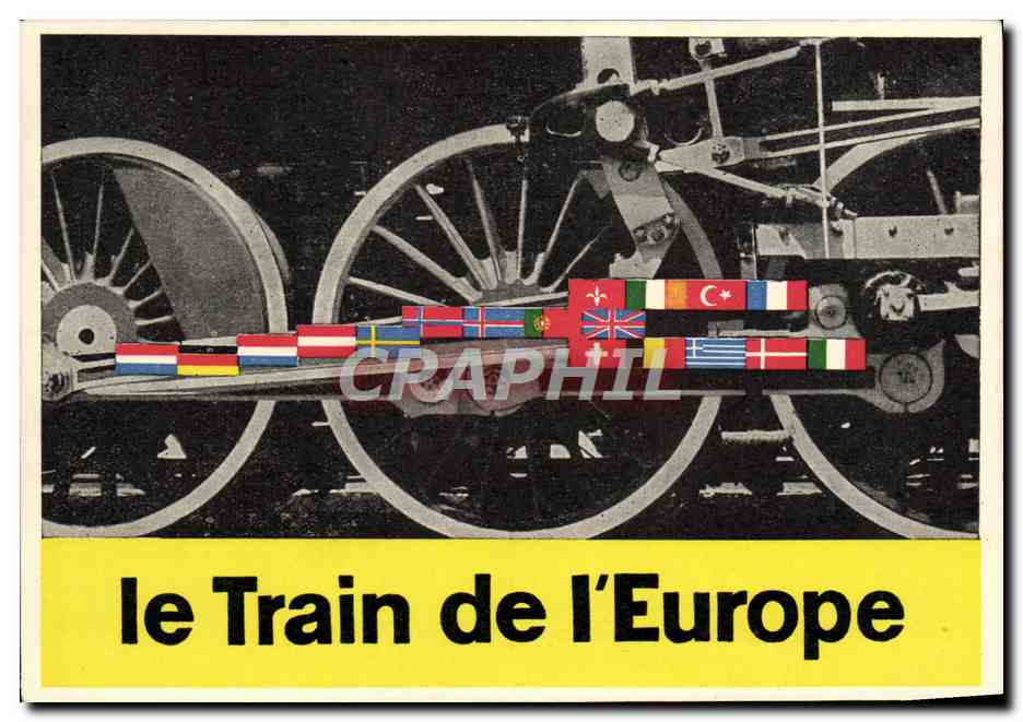 CPA Train de l'Europe 